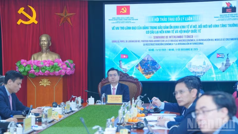 Quang cảnh hội thảo. 