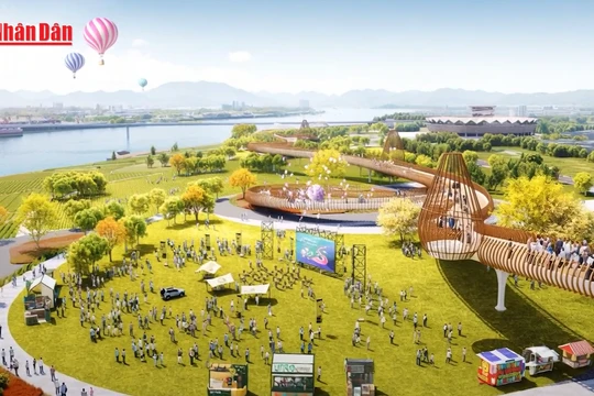 [Video] Đề xuất xây 4 khu đô thị phục vụ di dân trục đại lộ sông Hồng 