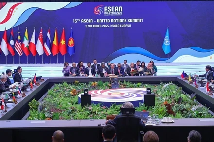 Quang cảnh Hội nghị Cấp cao ASEAN-Liên hợp quốc lần thứ 15. (Ảnh: VGP/Nhật Bắc)