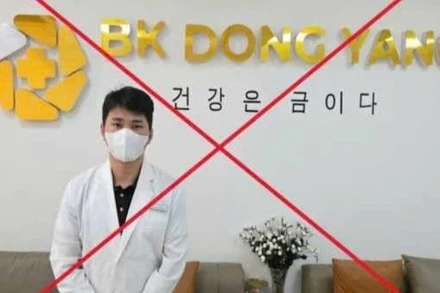 Các đối tượng dù không phải là bác sĩ nhưng tự ý hành nghề khám, chữa bệnh để trục lợi. (Ảnh: Công an cung cấp)