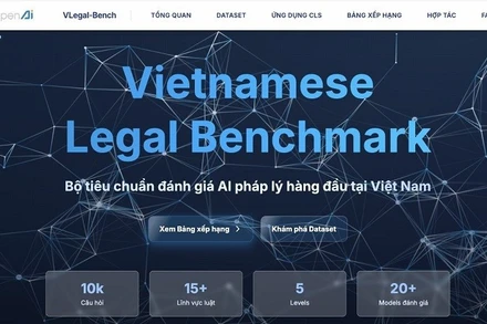 VLegal-Bench, bộ tiêu chuẩn đánh giá AI pháp lý do C-OpenAI phát triển.
