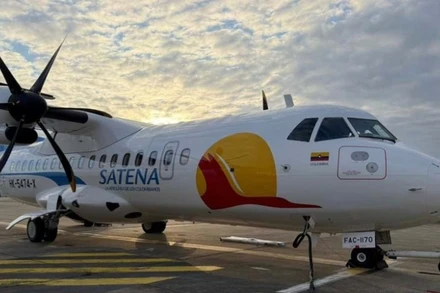 Một chiếc máy bay của hãng SATENA. (Nguồn: Airliners.Net)