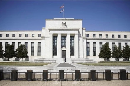 Trụ sở Cục Dự trữ Liên bang Mỹ ở Washington, DC. (Ảnh: THX/TTXVN)