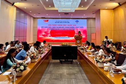 Quang cảnh hội thảo. (Ảnh: THÚY QUỲNH)