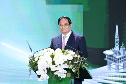 Thủ tướng Phạm Minh Chính phát biểu ý kiến chỉ đạo hội nghị. (Ảnh: Trần Hải)