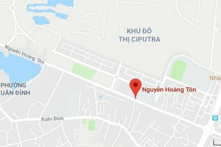 Tuyến đường Nguyễn Hoàng Tôn được nghiên cứu đầu tư theo quy hoạch. (Ảnh: Internet)