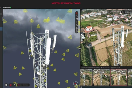 Khi đưa vào áp dụng, hệ thống Viettel BTS Digital Twin có thể giảm đến 50% thời gian và nguồn lực nhân sự cho công tác khảo sát. 