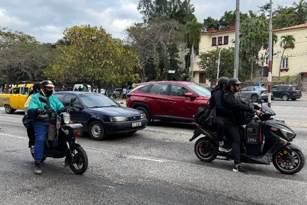 Đường phố tại Thủ đô La Habana (Cuba). (Ảnh: TTXVN)