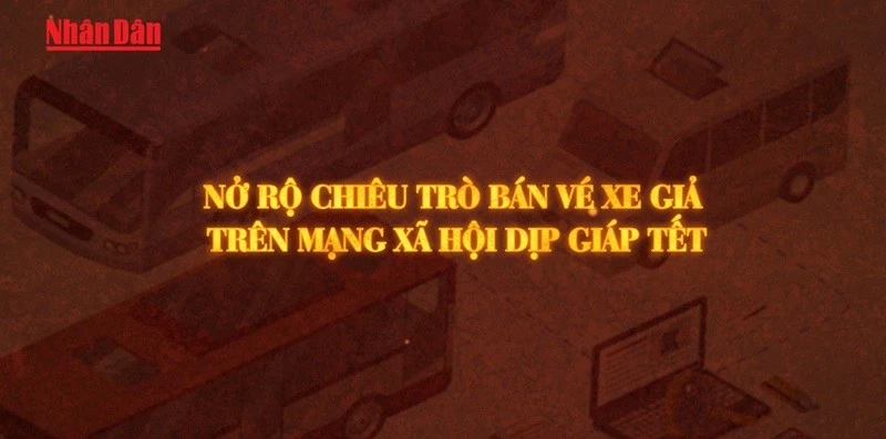 [Video] Nở rộ chiêu trò bán vé xe giả trên mạng xã hội dịp giáp Tết