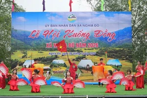 Biểu diễn văn nghệ tại Lễ hội.