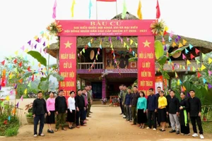 Công tác tuyên truyền của địa phương góp phần lan tỏa ngày hội toàn dân đến từng cử tri.