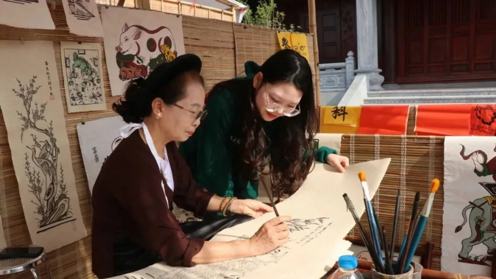 Lễ đón nhận bằng UNESCO cho tranh Đông Hồ và Festival Về miền di sản 2026 tại Bắc Ninh