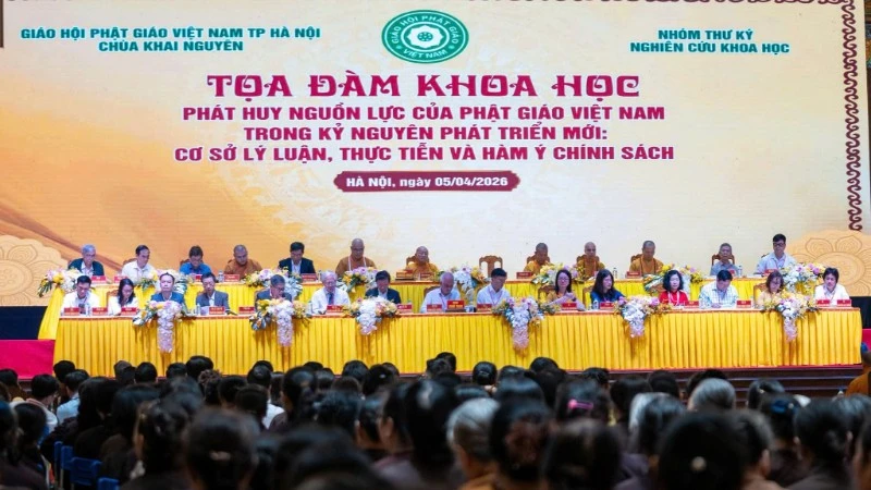 Tọa đàm học thuật nhận diện nguồn lực Phật giáo trong phát triển đất nước