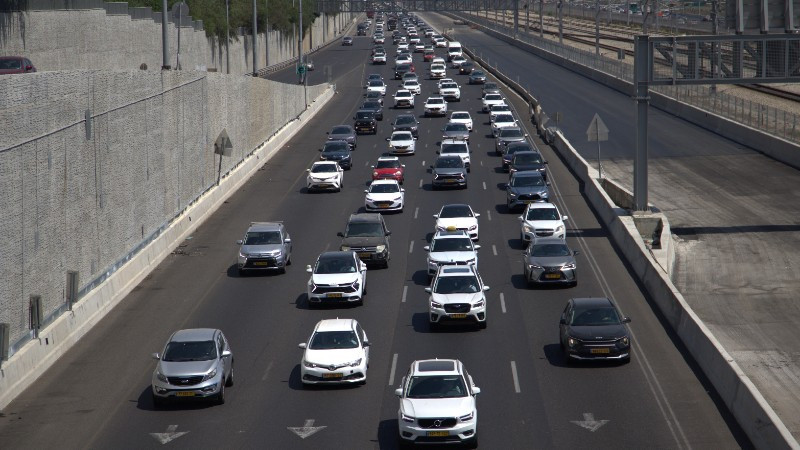 Đường phố tại Tel Aviv (Israel). (Nguồn: TTXVN)