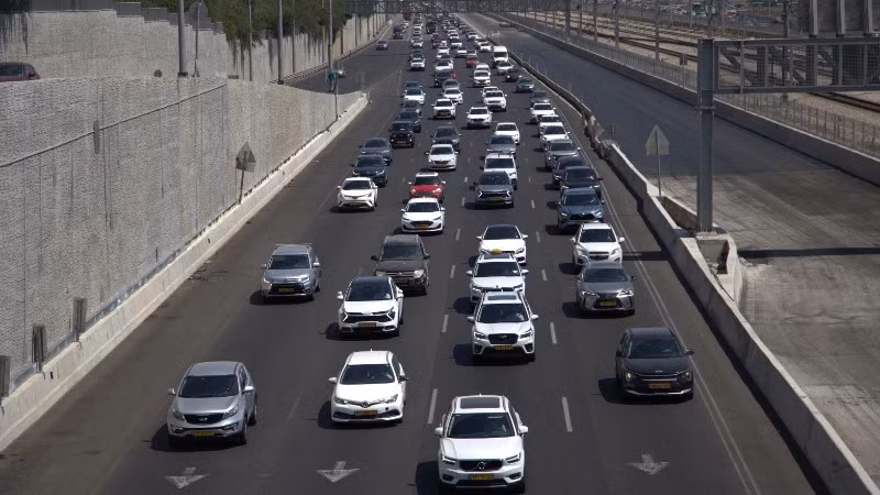 Đường phố tại Tel Aviv (Israel). (Nguồn: TTXVN)