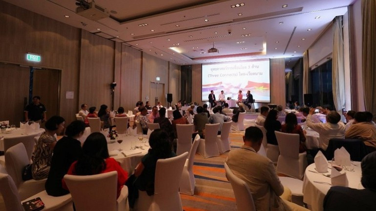 Tọa đàm về chiến lược “ba kết nối” Việt Nam và Thái Lan. (Ảnh: CTV)