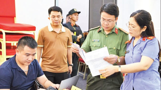 Công an tỉnh Phú Thọ triệt phá đường dây huy động vốn đa cấp trái phép liên quan gần 2.000 tài khoản trên hệ thống Meta Whale.