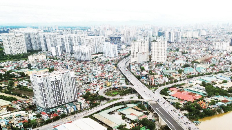 Một góc đô thị tại Thủ đô Hà Nội. (Ảnh: TRẦN HẢI)