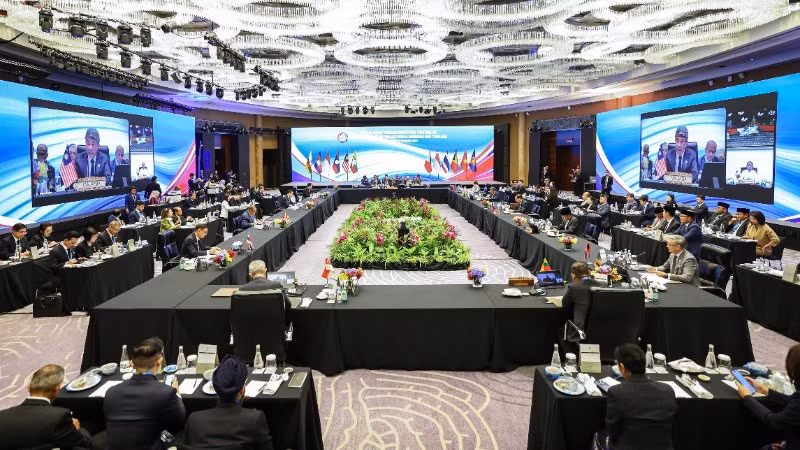 Quang cảnh Hội nghị đặc biệt Bộ trưởng Ngoại giao ASEAN ở Kuala Lumpur, Malaysia ngày 22/12/2025. (Ảnh: THX/TTXVN)