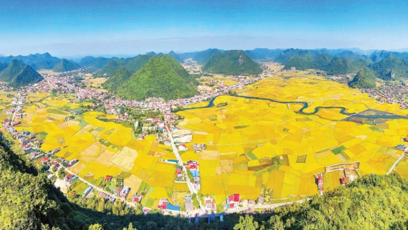 Thung lũng Bắc Sơn - điểm đến tiêu biểu trên bản đồ du lịch xứ Lạng.