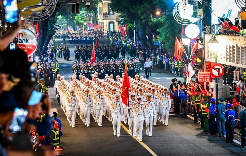 Hà Nội bảo đảm an toàn tuyệt đối các hoạt động kỷ niệm 80 Cách mạng Tháng Tám và Quốc khánh diễn ra trên địa bàn. (Ảnh: THÀNH ĐẠT) 29-8-dat-7.jpg