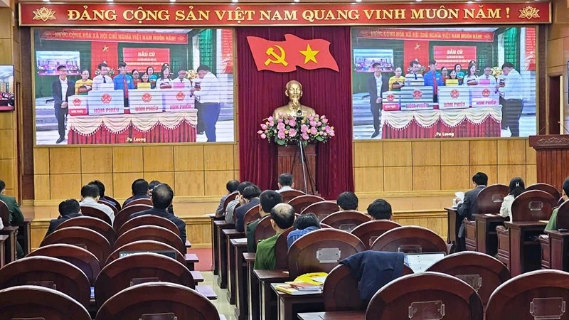 Thanh Hóa vận hành mẫu quy trình bầu cử Quốc hội khóa XVI và HĐND các cấp nhiệm kỳ 2026-2031