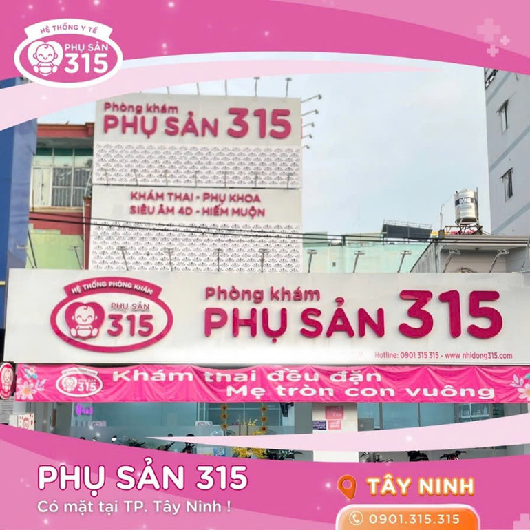 Hệ Thống Y Tế Phụ Sản 315 đã có mặt tại Tây Ninh, Cà Mau, Vĩnh Long, Long An, Bạc Liêu, Bình Dương, Thừa Thiên Huế, Đà Nẵng, TP Hồ Chí Minh…