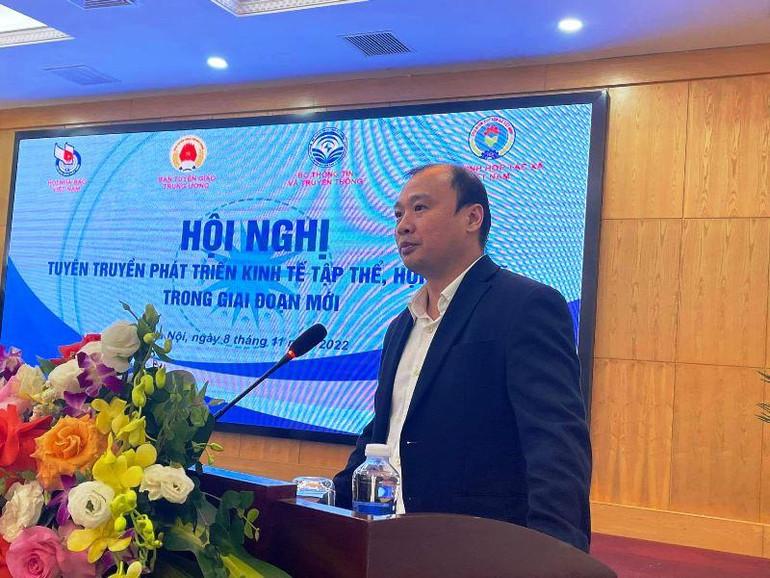 Đồng chí Lê Hải Bình phát biểu ý kiến tại Hội nghị.