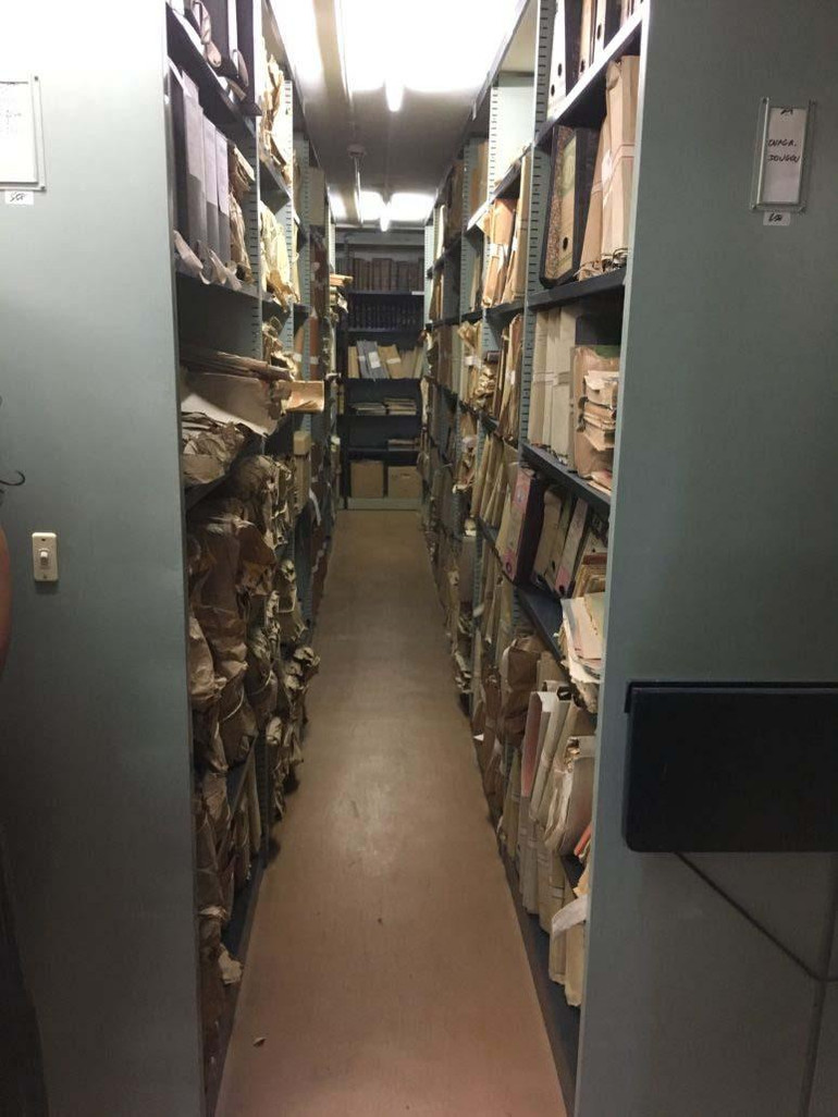 Phòng lưu trữ hồ sơ tại ANOM.