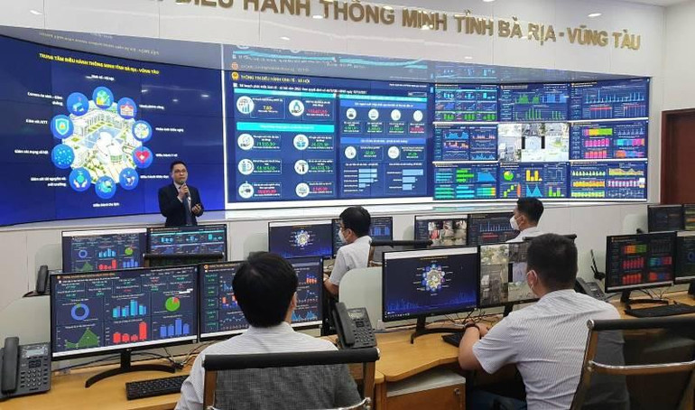 Công nghệ Trí tuệ nhân tạo của VNPT ứng dụng trong Trung tâm điều hành thông minh (IOC) tỉnh Lào Cai. Công nghệ Trí tuệ nhân tạo của VNPT ứng dụng trong Trung tâm điều hành thông minh (IOC) tỉnh Lào Cai.