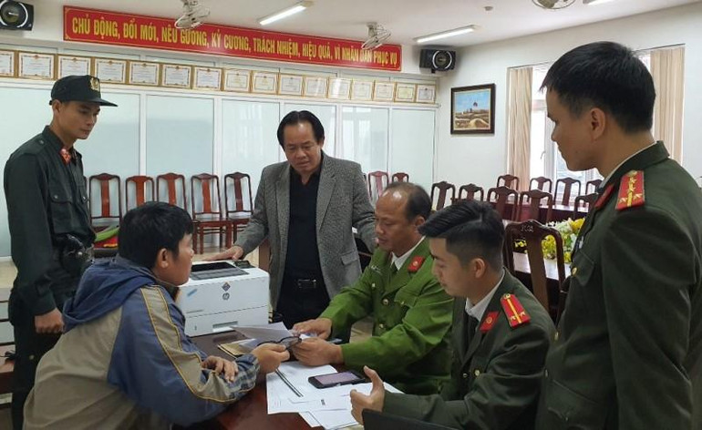 Cơ quan Cảnh sát điều tra làm rõ đối tượng Đoàn Hùng.