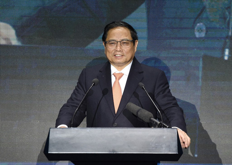 [Ảnh] Thủ tướng Phạm Minh Chính dự khánh thành Trung tâm Nghiên cứu và Phát triển của Samsung ảnh 7