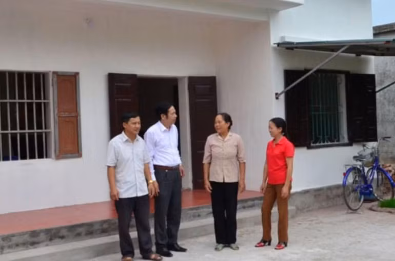 Nhiều gia đình người có công ở Thái Bình được hỗ trợ cải thiện nhà ở.
