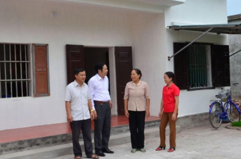 Nhiều gia đình người có công ở Thái Bình được hỗ trợ cải thiện nhà ở.