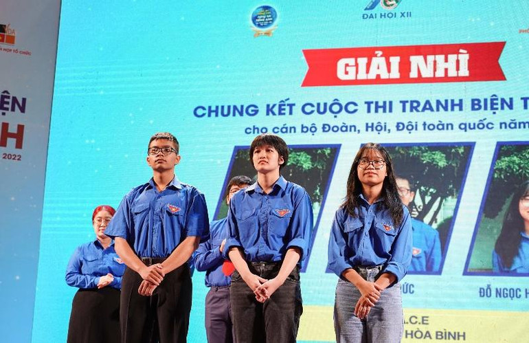 Đội THE A.C.E đến từ Tỉnh đoàn Hòa Bình đạt giải Nhì.