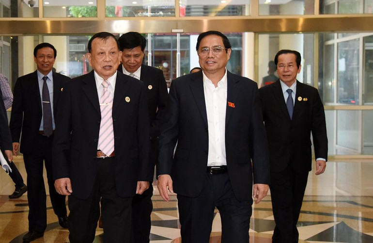 Thủ tướng Phạm Minh Chính làm việc với Hội Cựu chiến binh Việt Nam.