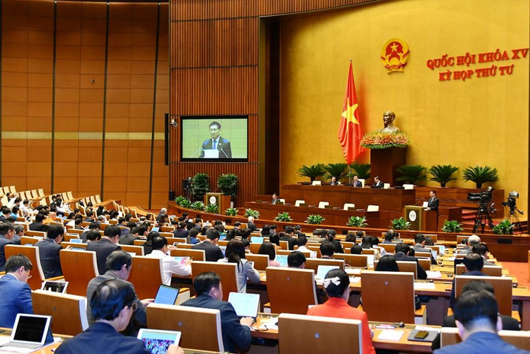 Cũng tại phiên họp, các đại biểu Quốc hội dành thời gian lắng nghe các Bộ trưởng và Chủ nhiệm Ủy ban của Quốc hội trình bày các tờ trình, báo cáo và báo cáo thẩm tra.