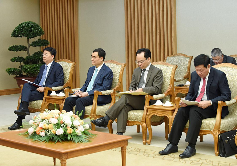 [Ảnh] Thủ tướng tiếp Bộ trưởng-Thủ hiến Chính phủ Cộng đồng người Bỉ nói tiếng Pháp Wallonie-Bruxelles ảnh 6