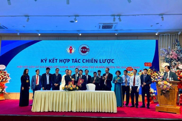Một số thỏa thuận hợp tác được ký kết với mục đích chung là tôn vinh, phát triển gốm sứ Việt Nam.