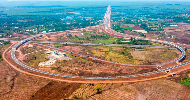 [Ảnh] Cao tốc Phan Thiết-Dầu Giây trước giờ thông xe ảnh 6