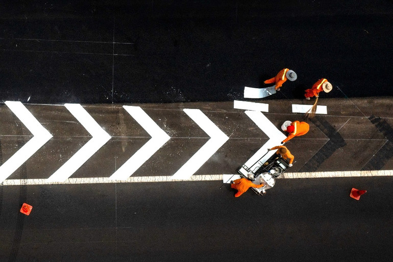 [Ảnh] Cao tốc Phan Thiết-Dầu Giây trước giờ thông xe ảnh 12