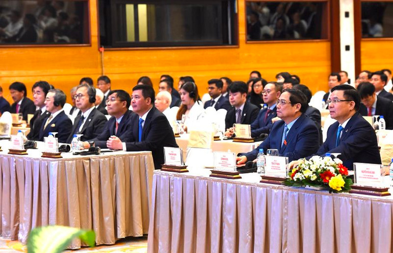 Thủ tướng Phạm Minh Chính dự Lễ ký kết và triển khai Chuỗi Dự án khí điện Lô B - Ô Môn.