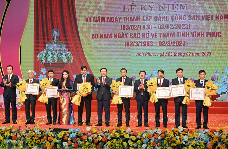 [Ảnh] Lễ kỷ niệm 60 năm Ngày Bác Hồ về thăm Vĩnh Phúc ảnh 6