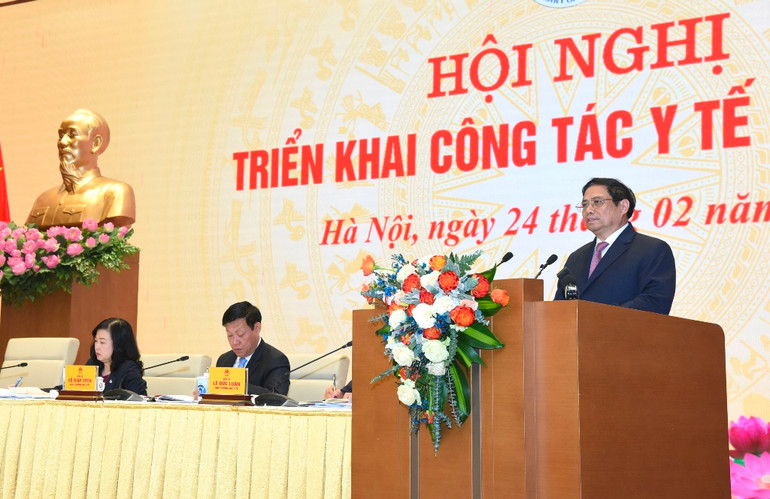 Thủ tướng Phạm Minh Chính phát biểu chỉ đạo Hội nghị.