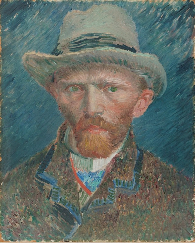 Chân dung tự họa của Vincent Van Gogh, sáng tác năm 1887.