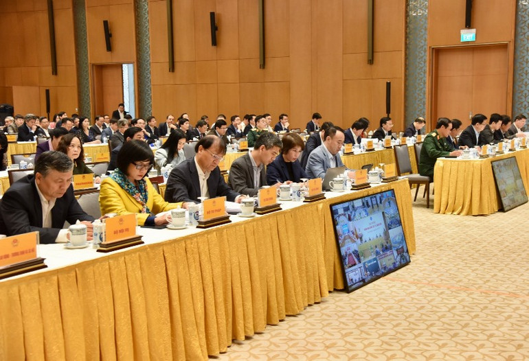 Các đại biểu tham dự hội nghị.