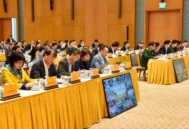 Các đại biểu tham dự hội nghị.