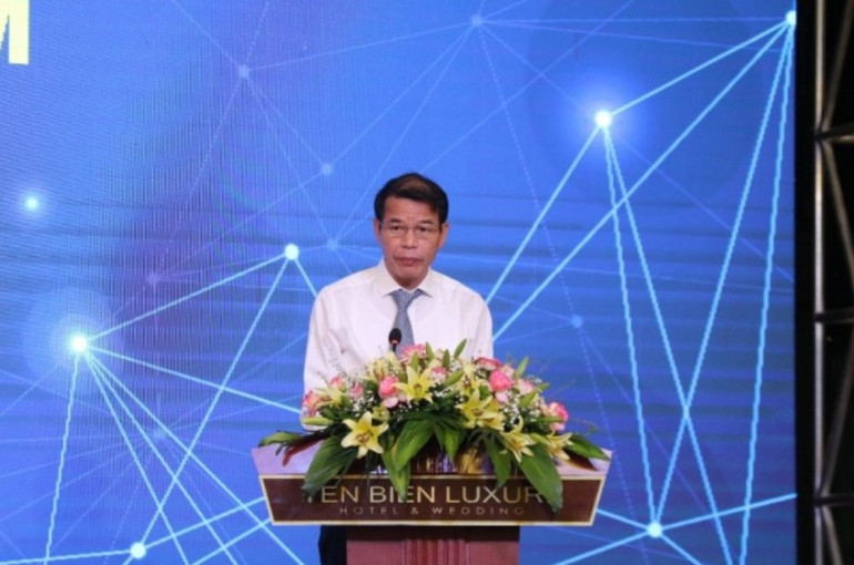 Phó Trưởng Ban Tuyên giáo Trung ương Vũ Thanh Mai phát biểu tại hội thảo.