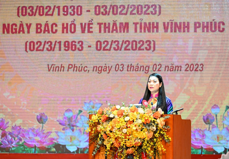 [Ảnh] Lễ kỷ niệm 60 năm Ngày Bác Hồ về thăm Vĩnh Phúc ảnh 5