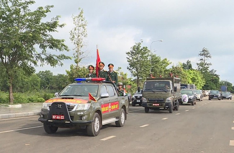 Bình phước đón 83 hài cốt liệt sĩ về nước.